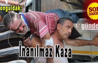 Zonguldak'ta İnanılmaz Kaza