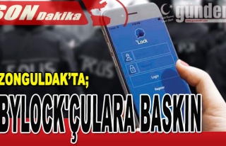Zonguldak'ta ByLock'çulara Baskın