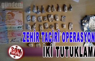 Ereğli'de Zehir Taciri operasyonu İki Tutuklama