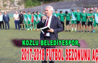 Kozlu Belediyespor, 2017-2018 futbol sezonunu açtı