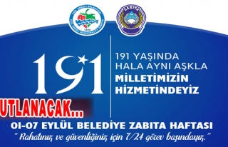 KDZ.EREĞLİ ZABITA TEŞKİLATININ 191.KURULUŞ YILDÖNÜMÜ..