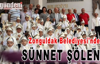 Zonguldak Belediyesi'nden Sünnet Şöleni
