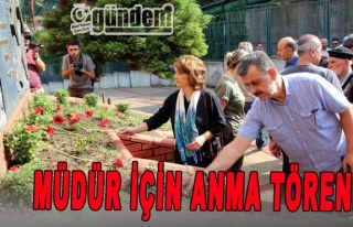 Zonguldak'ta Müdür için ama töreni