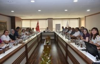 Düzce belediyesi koordinasyon toplantısı Düzenlendi