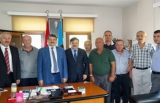 Başkan Amasralı'dan Belediye Başkanı Akın'a ziyaret