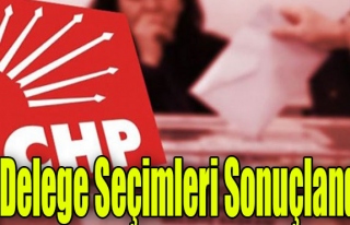 CHP DELEGE SEÇİMLERİ SONUÇLANDI