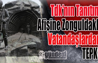 Tdk'nın Tanıtım Afişine Zonguldaklı Vatandaşlardan...