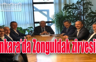 Ankara'da Zonguldak zirvesi!