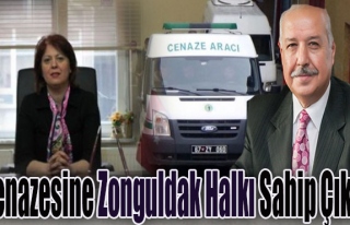 Cenazesine Zonguldak Halkı Sahip Çıktı
