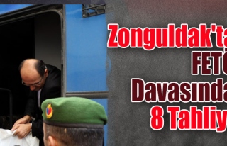 Zonguldak'ta, FETÖ Davasında 8 Tahliye
