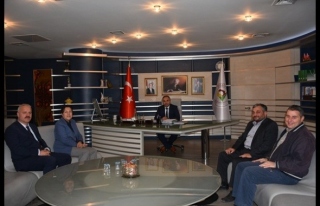 Dekan Ataoğlu Başkan Ay'ı ziyaret etti
