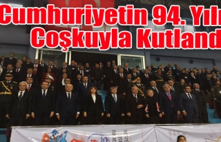 Zonguldak'ta Cumhuriyetin 94. Yılı Coşkuyla Kutlandı
