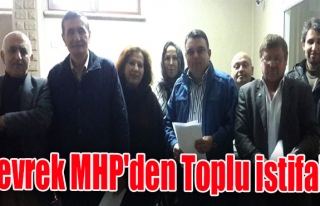Devrek MHP'den Toplu istifa!