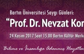 "Bartın Üniversitesi Saygı Günleri"...