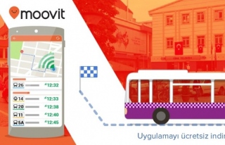 Akıllı ulaşım sistemi uygulaması 'Moovit'