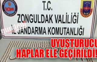 UYUŞTURUCU HAPLAR ELE GEÇİRİLDİ!..