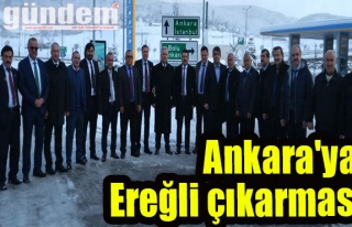 Ankara'ya Ereğli çıkarması