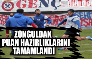Zonguldak 3 Puan hazırlıkları tamamlandı