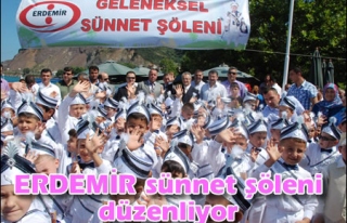 ERDEMİR&8217;İN ŞÖLENİ BUGÜN