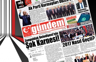 01 Ocak 2018 Gündem Gazetesi
