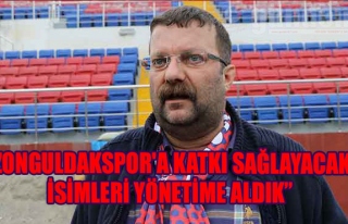 'Zonguldakspor'a katkı sağlayacak isimleri yönetime...