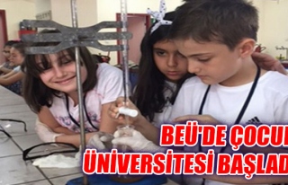 BEÜ'de Çocuk Üniversitesi Başladı