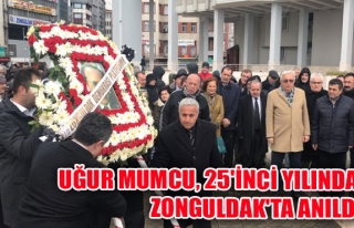 Uğur Mumcu, 25'inci yılında Zonguldak'ta anıldı