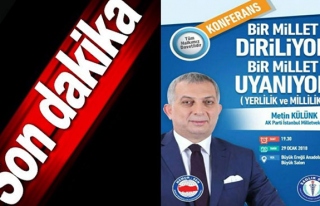 Milletvekili Külünk Ereğli' ye geliyor.