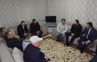 AK Parti İl Başkanı Keskin ziyaretlerde bulundu...