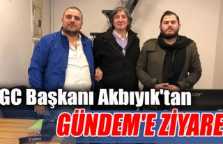ZGC Başkanı Akbıyık'tan GÜNDEM'e ziyaret