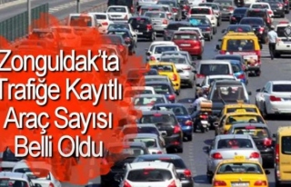 Zonguldak'ta Trafiğe Kayıtlı Araç Sayısı Belli...