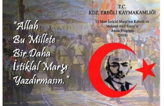 Mehmet Akif Ersoy anılacak