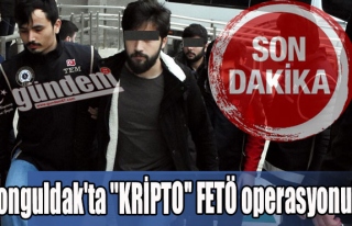 Zonguldak'ta 'KRİPTO' FETÖ operasyonu!