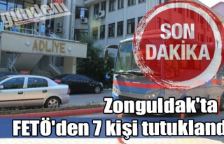 Zonguldak'ta FETÖ'den 7 kişi tutuklandı