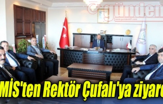 GMİS'ten Rektör Çufalı'ya ziyaret