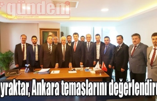 Bayraktar, Ankara temaslarını değerlendirdi