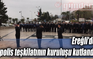 Ereğli'de polis teşkilatının kuruluşu kutlandı