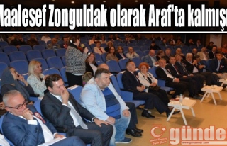 Alagöz: "Maalesef Zonguldak olarak Araf'ta kalmışız"