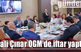 Vali Çınar OGM'de iftar yaptı