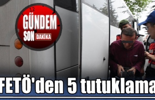 Zonguldak'ta FETÖ operasyonu: 5 tutuklama
