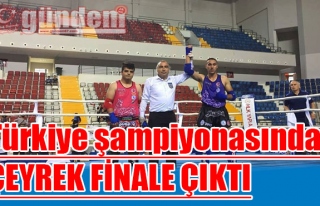 Türkiye şampiyonasında çeyrek finale çıktı