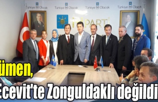 Tümen, "Ecevit'te Zonguldaklı değildi!"
