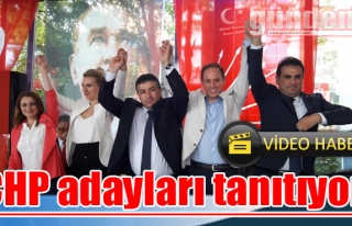 CHP adayları tanıtıyor