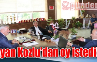 Ayan Kozlu'dan oy istedi!