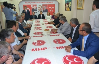 MHP İl Başkanlığı Bayramlaşma Töreni Düzenledi.