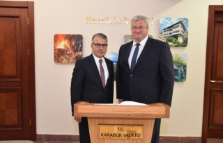 Ukrayna'nın Ankara Büyükelçisi Sybıha'dan ziyaret