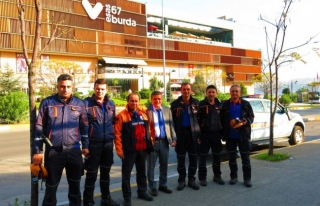 Zonguldak'ta polisin yangın tatbikatı