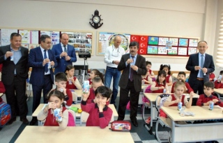 Zonguldak'ta "Okul Sütü Projesi...