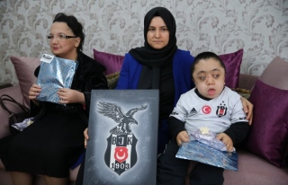 MPS hastası öğrencinin Beşiktaş hayali gerçek...