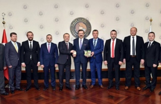 Alaplı TSO'dan Başkan Hisarcıklıoğlu'na ziyaret